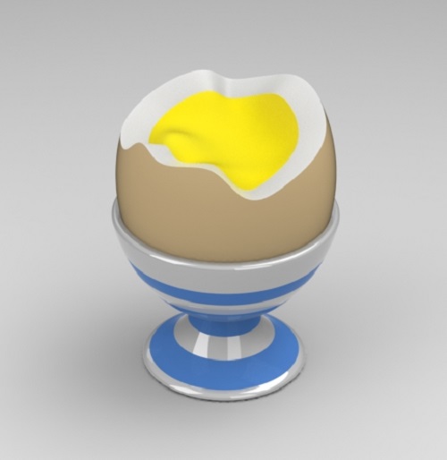 Egg in cup