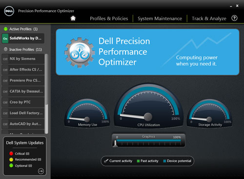 Dell Precision Optimiser 