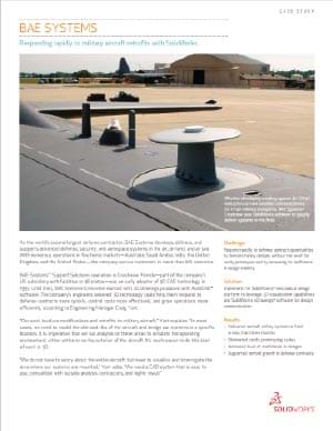 SOLIDWORKS Aerospace Case Study BAE Systems